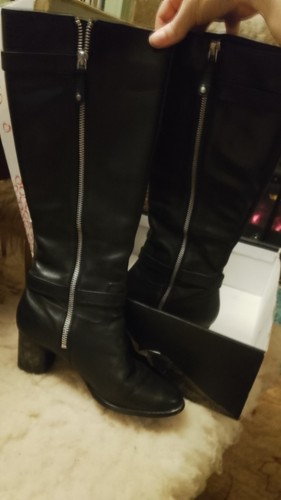 Black extra wide - , knee