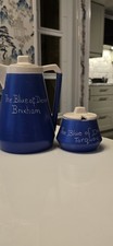 Vintage motto ware the - motto, blue