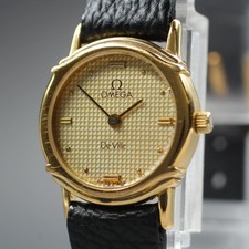 Vintage 1985 OMEGA DeVille Qz