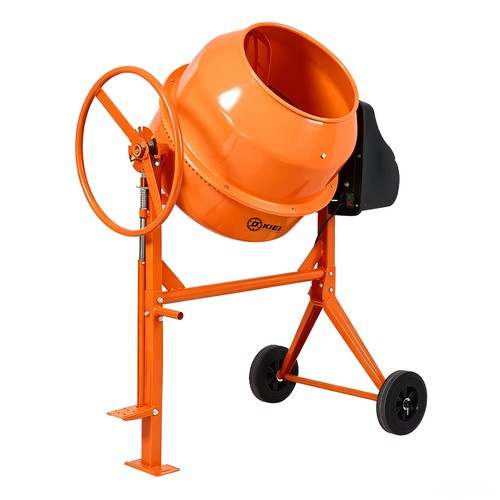 Electric cement mixer - cement,