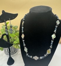 Vintage bead necklace - 18”,