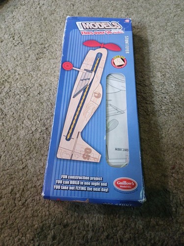 Guillows balsa stunt flyer - guillows,