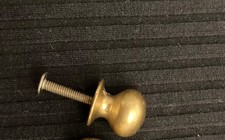 H5 Stag Minstrel Brass Button