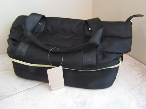 Nwt justfab black multipurpose - justfab,