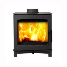Wood burning log burner stove - wood,