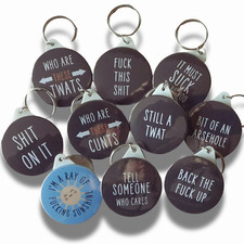 Funny Rude Pin Badge or