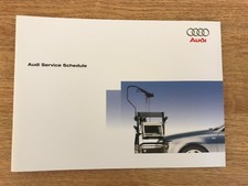 Audi service book a3 - service, a4