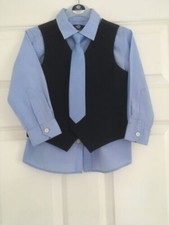 Boys 4 Piece Navy Blue Pin
