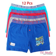 6 - 12 PCS Boys Boxers Shorts