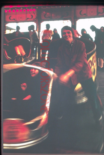 35mm slide 1970 fairground - 35mm,