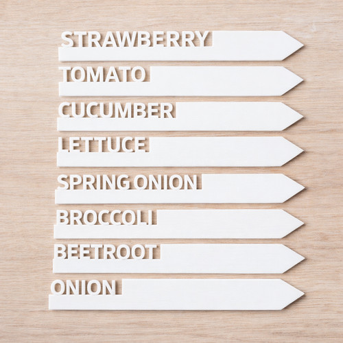 Plant labels allotment - plant, labels,
