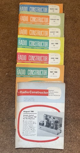 Radio constructor magazines - radio,