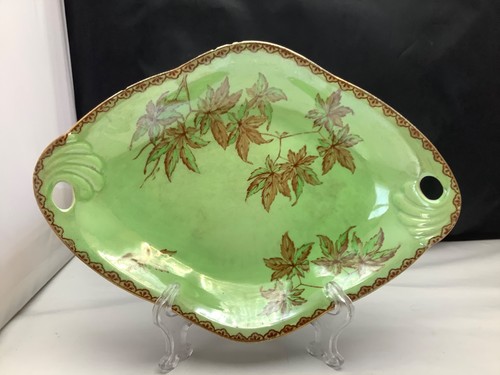 Maling green lustreware golden - maling,