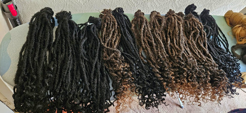 Synthetic crochet dreadlocks - crochet,