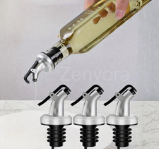 3x Olive Oil Pourers Sprayer