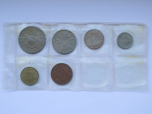 British coins set 1967 1966 - /,