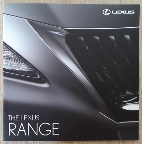 Lexus range brochure 2009 - brochure,