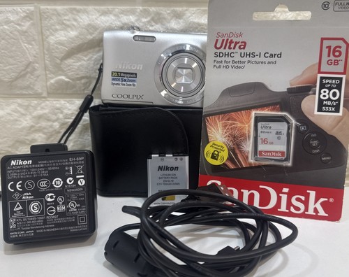 Nikon coolpix s2900 1mp - nikon, 20.1mp
