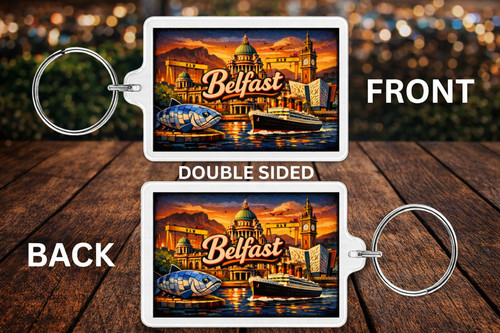 Belfast skyline titanic - belfast,