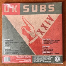 UK SUBS XXIV DOUBLE 10" MLP SEALED