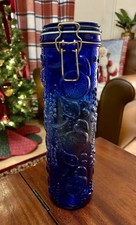 Vintage Cobalt Blue Glass