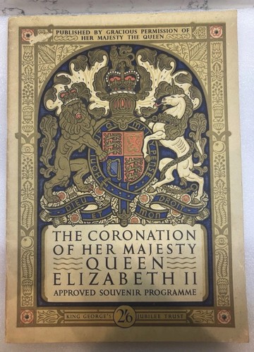 Official 1953 queen elizabeth - queen,