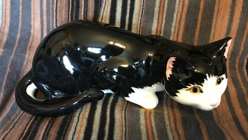 Large black and - white, ceramic
