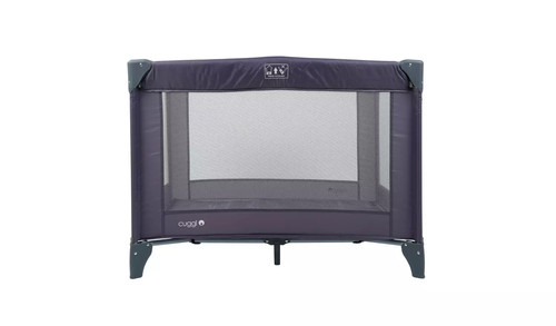 Cuggl travel cot grey - grey, latch