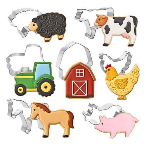Piece farm barn tractor cow - piece,