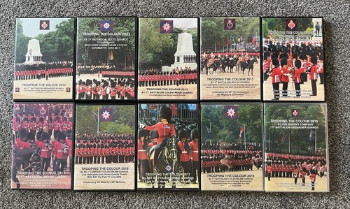 Trooping the colour dvds - trooping,