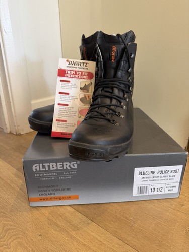 Altberg blueline police boots - blueline,