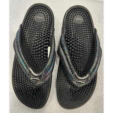 Kenkoh Black Flip Flop Sandals