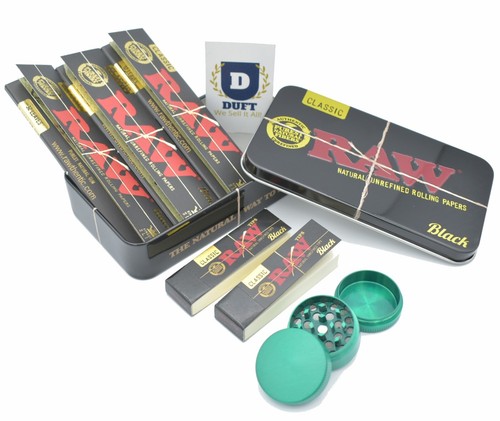 Raw classic black - raw, tin