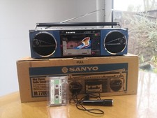 Sanyo M-7780L Boombox Stereo
