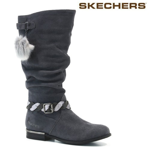 Girls new skechers boots mid - boots,