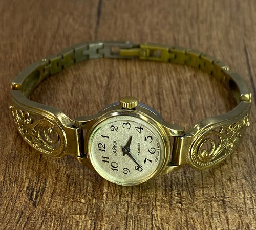 Chaika art deco filigree - filigree, watch