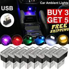 Color Mini USB LED Car Light