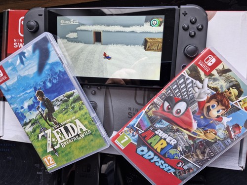 Nintendo switch grey complete - switch,
