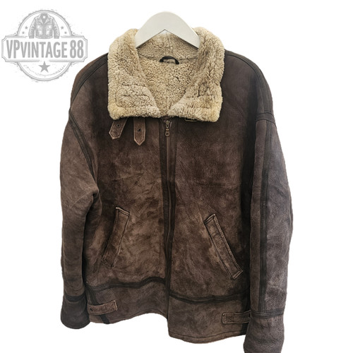 Vintage aviator bomber - b-3,
