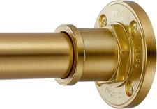 Industrial Shower Curtain Rod