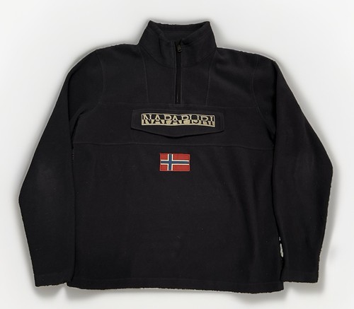 Napapijri jumper mens black - mens, m