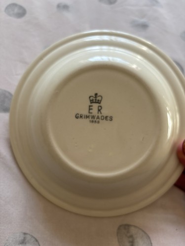 Grimwades 1958 bowl - grimwades,