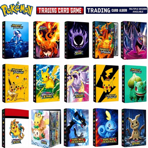 Pokemon trading card binder - card,