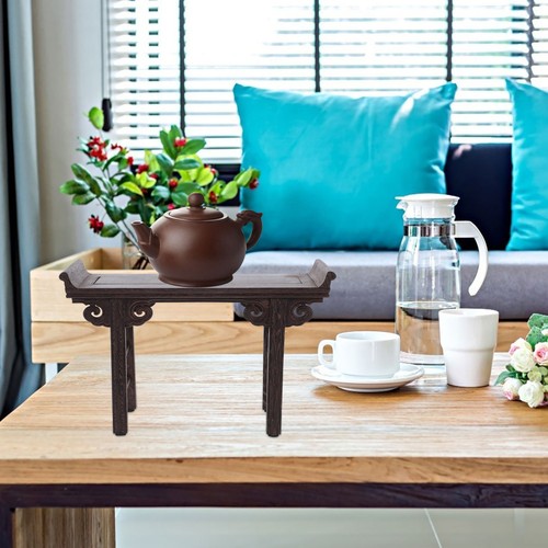 Bonsai vase display stand - vase,
