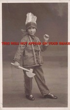 Child Dressed American Indian