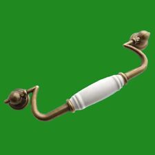 2x Florence Bronze Effect Drop Handle 160mm Cabinet Wardrobe Door Knobs Kitchen