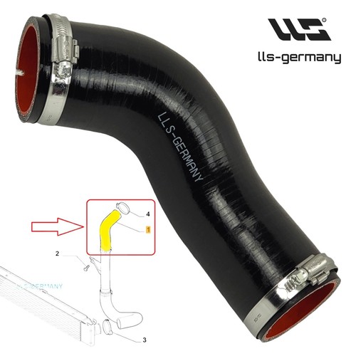 Charge air hose for - , fiat