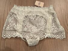 Agent Provocateur Stone Big Brief Ivory White AP 3 Medium RRP £290