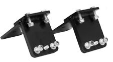 Mk2 Escort Alloy Quick Release Spotlamp Brackets BLACK PCoated Spot Lamp Bracket