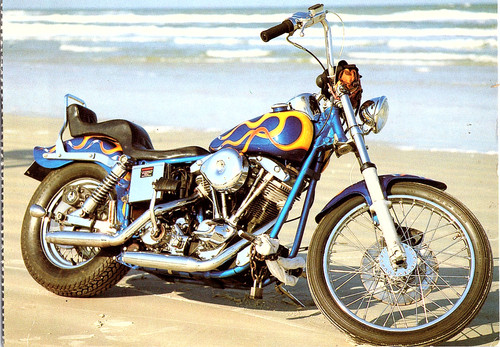 Postcard chopper custom - hd,